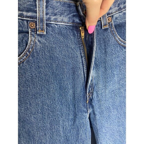 NWT Dead-Stock Y2K Vintage Levi's 550 Jeans 28” Waist Tapered Leg 100% Cotton-sz - Picture 7 of 10